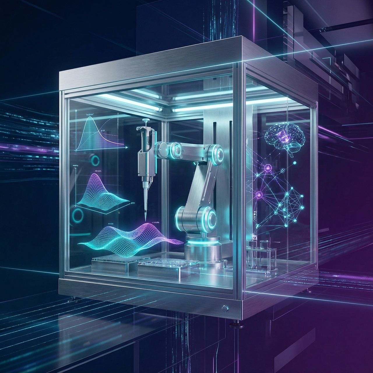 NIMO: Automated Materials Exploration with AI